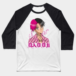 Daddy Peep Anime Version Baseball T-Shirt